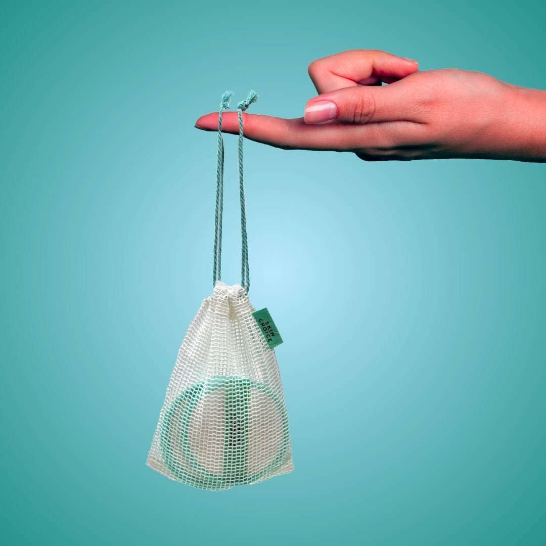 Reusable Cotton Rounds with Mesh Pouch - Skin Choice